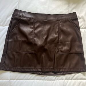 NWT!!! Target - A New Day leather skirt